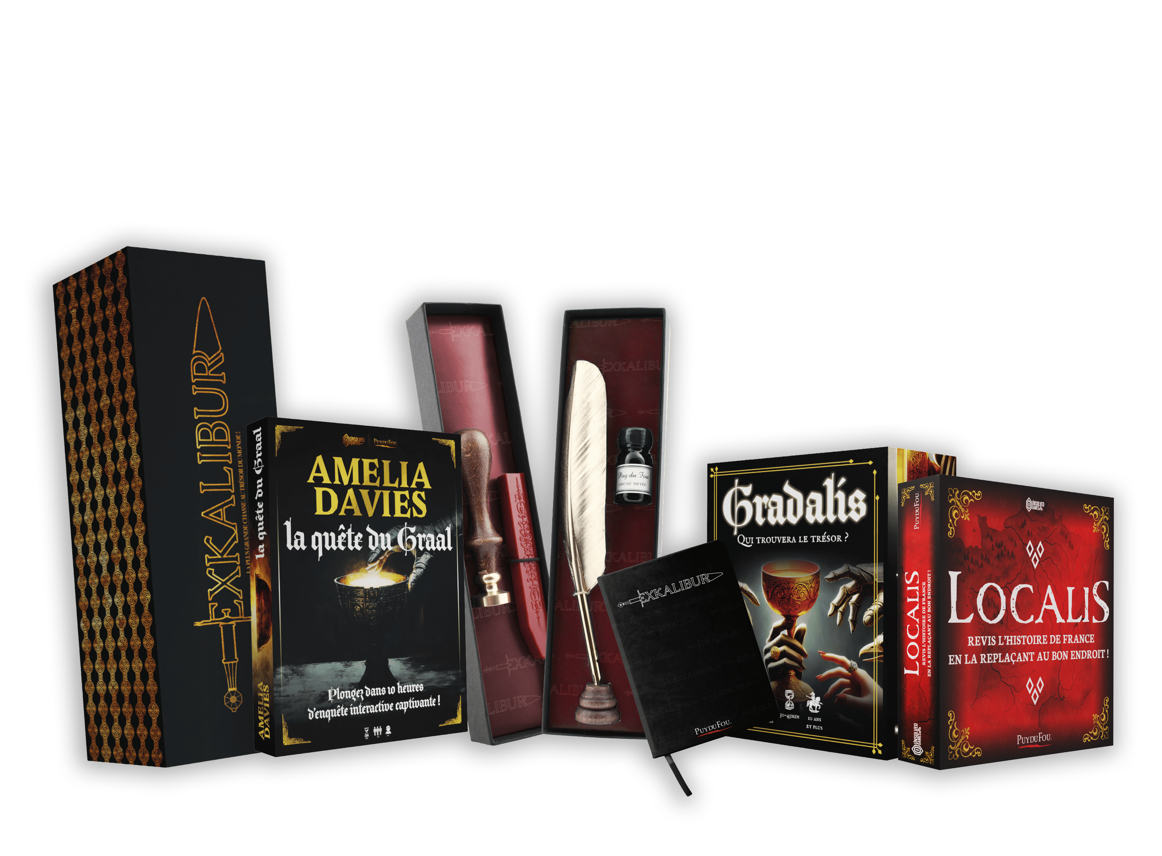 Coffret Quête du Graal